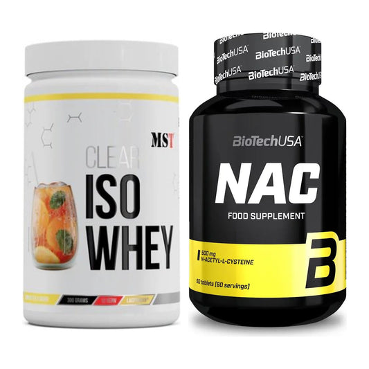 Basis-Set: MST Iso Clear + BioTech NAC – alle enthaltenen Artikel