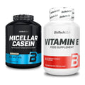 Basic set: BioTech Micellar Casein + BioTech Vitamin E 100 soft gel caps - all items included