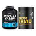Basis-Set: BioTech Micellar Casein + Dedicated Alpha Triad 180 Tabl. – alle enthaltenen Artikel