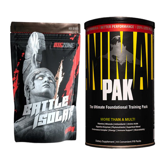 Basis-Set: Big Zone Battle Isolate + Universal Animal Pak 44 Serv. – alle enthaltenen Artikel