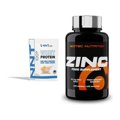 Basis-Set: NNT Whey + Scitec Zinc – alle enthaltenen Artikel