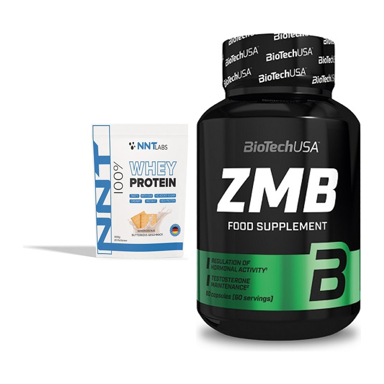 Basis-Set: NNT Whey + BioTech ZMB – alle enthaltenen Artikel