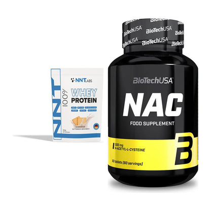 Basis-Set: NNT Whey + BioTech NAC – alle enthaltenen Artikel