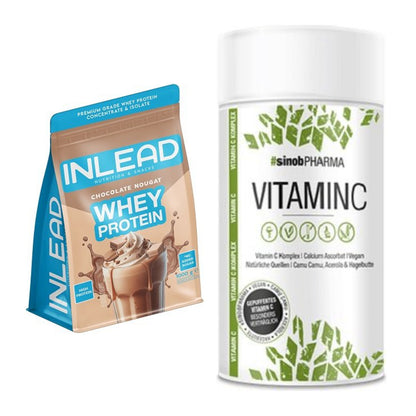 Basis-Set: INLEAD Whey Protein + Sinob Vitamin C – alle enthaltenen Artikel