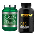 Basis-Set: Scitec Whey Isolate + GN Q10 Health Line – alle enthaltenen Artikel