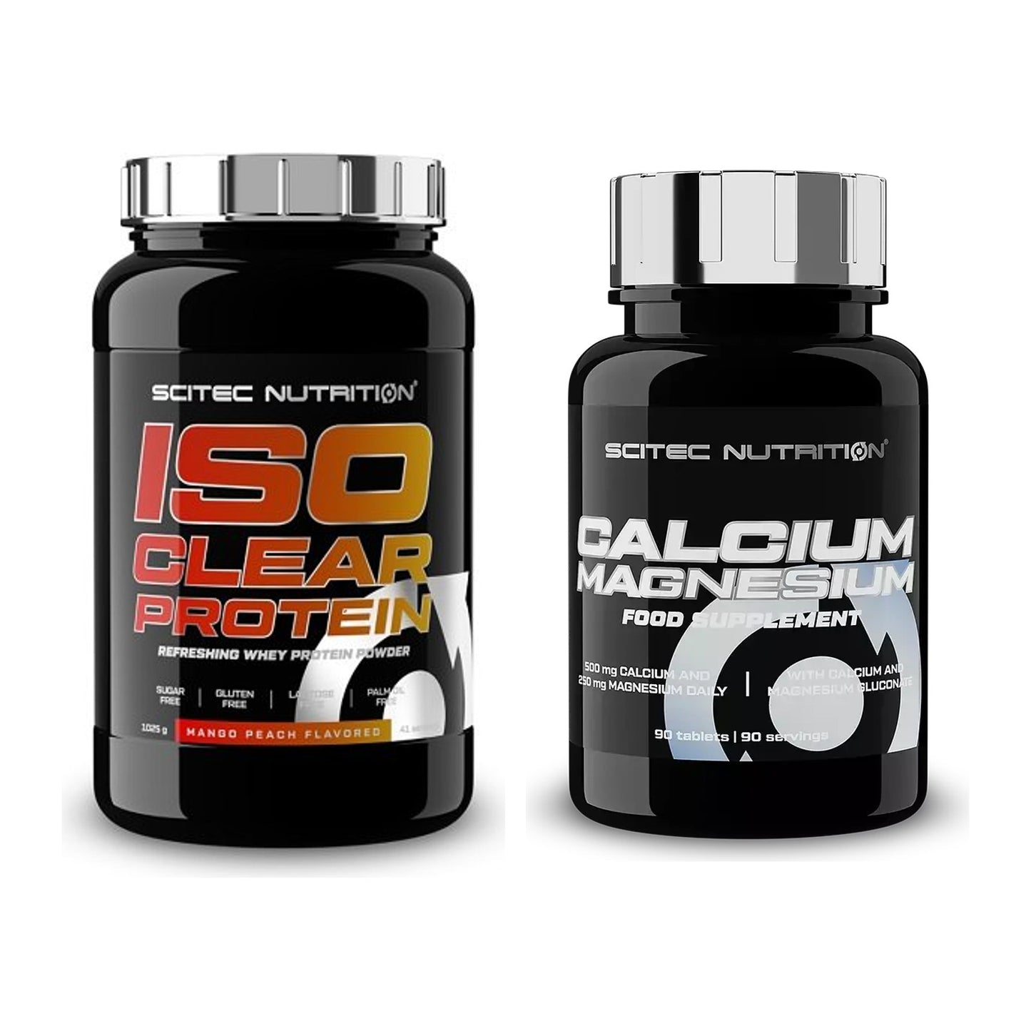 Basis-Set: Scitec IsoClear Protein + Scitec Calcium Magnesium – alle enthaltenen Artikel