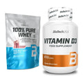 Basis-Set: BioTech 100% Pure Whey + BioTech Vitamin D3 – alle enthaltenen Artikel
