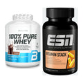Basis-Set: BioTech 100% Pure Whey + ESN Vitamin Stack – alle enthaltenen Artikel
