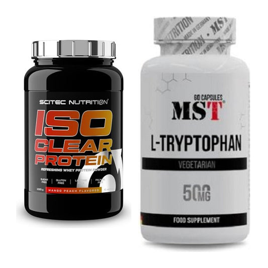 Basis-Set: Scitec IsoClear Protein + MST Tryptophan 500mg – alle enthaltenen Artikel