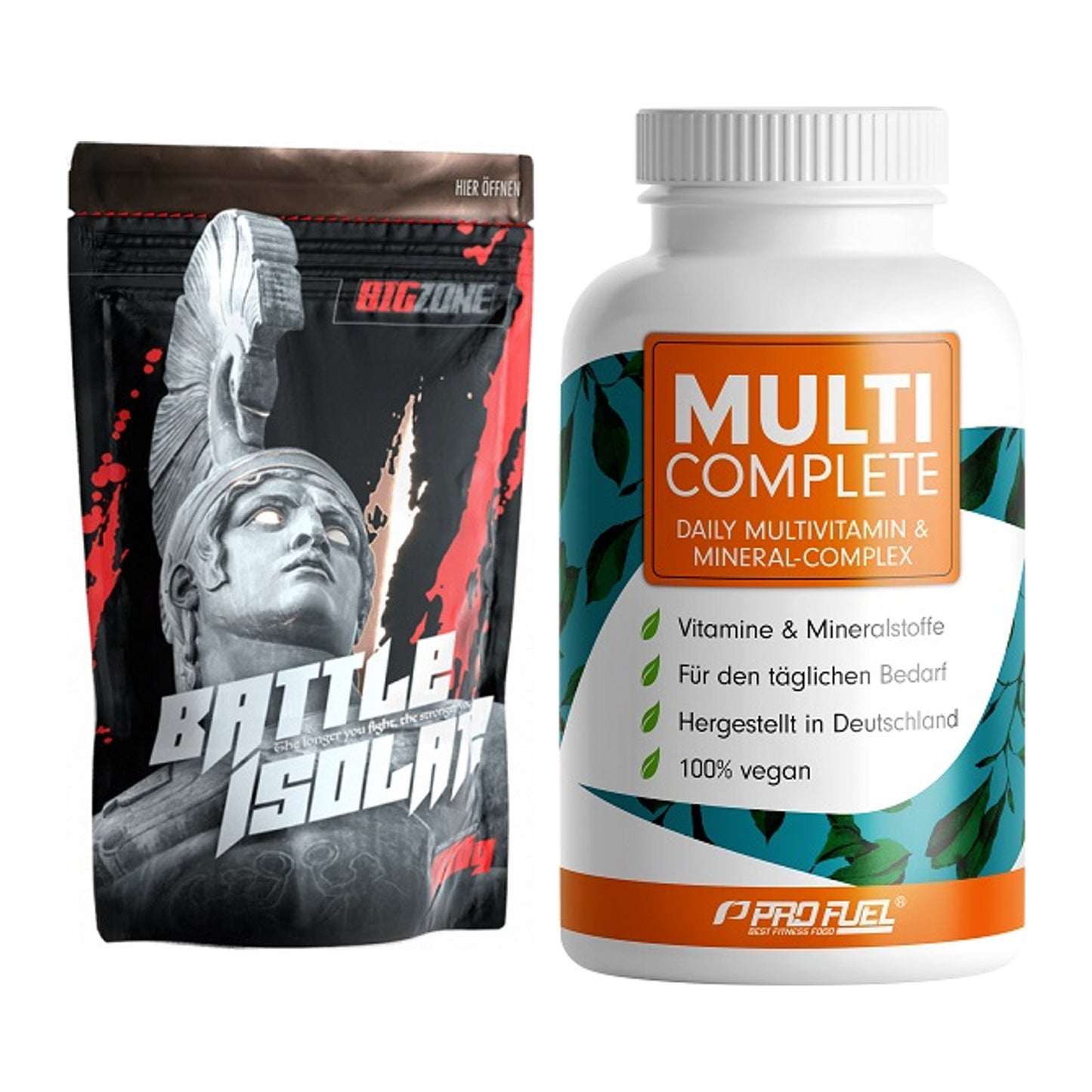 Basis-Set: Big Zone Battle Isolate + ProFuel MULTI COMPLETE – alle enthaltenen Artikel