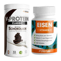 Basis-Set: ProFuel VEGAN PROTEIN + ProFuel EISEN + nat. Vitamin C – alle enthaltenen Artikel