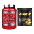 Basis-Set: Scitec 100% Whey Professional + GN Base Powder – alle enthaltenen Artikel