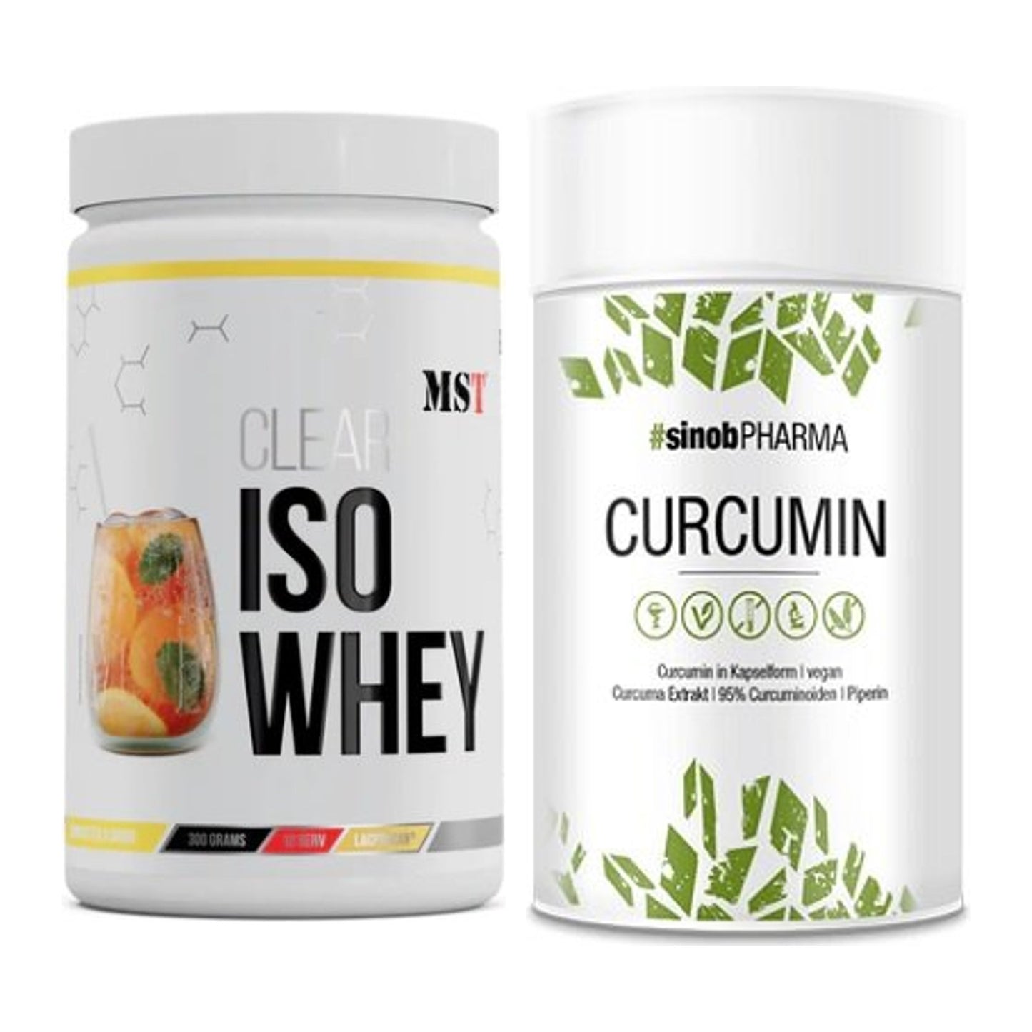 Basis-Set: MST Iso Clear + Sinob Curcumin 95% – alle enthaltenen Artikel