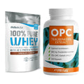 Basis-Set: BioTech 100% Pure Whey + ProFuel OPC Traubenkernextrakt – alle enthaltenen Artikel