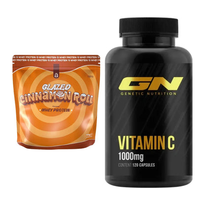 Basis-Set: Nanosupps Whey Protein + GN Vitamin C Health Line – alle enthaltenen Artikel