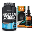 Basis-Set: BioTech Micellar Casein + ProFuel Vitamin K2 (1800 Tropfen) – alle enthaltenen Artikel