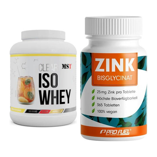 Basis-Set: MST Iso Clear + ProFuel Zink Bisclycinat – alle enthaltenen Artikel