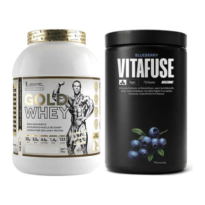 Basis-Set: Kevin Levrone Gold Whey + Big Zone Vitafuse – alle enthaltenen Artikel