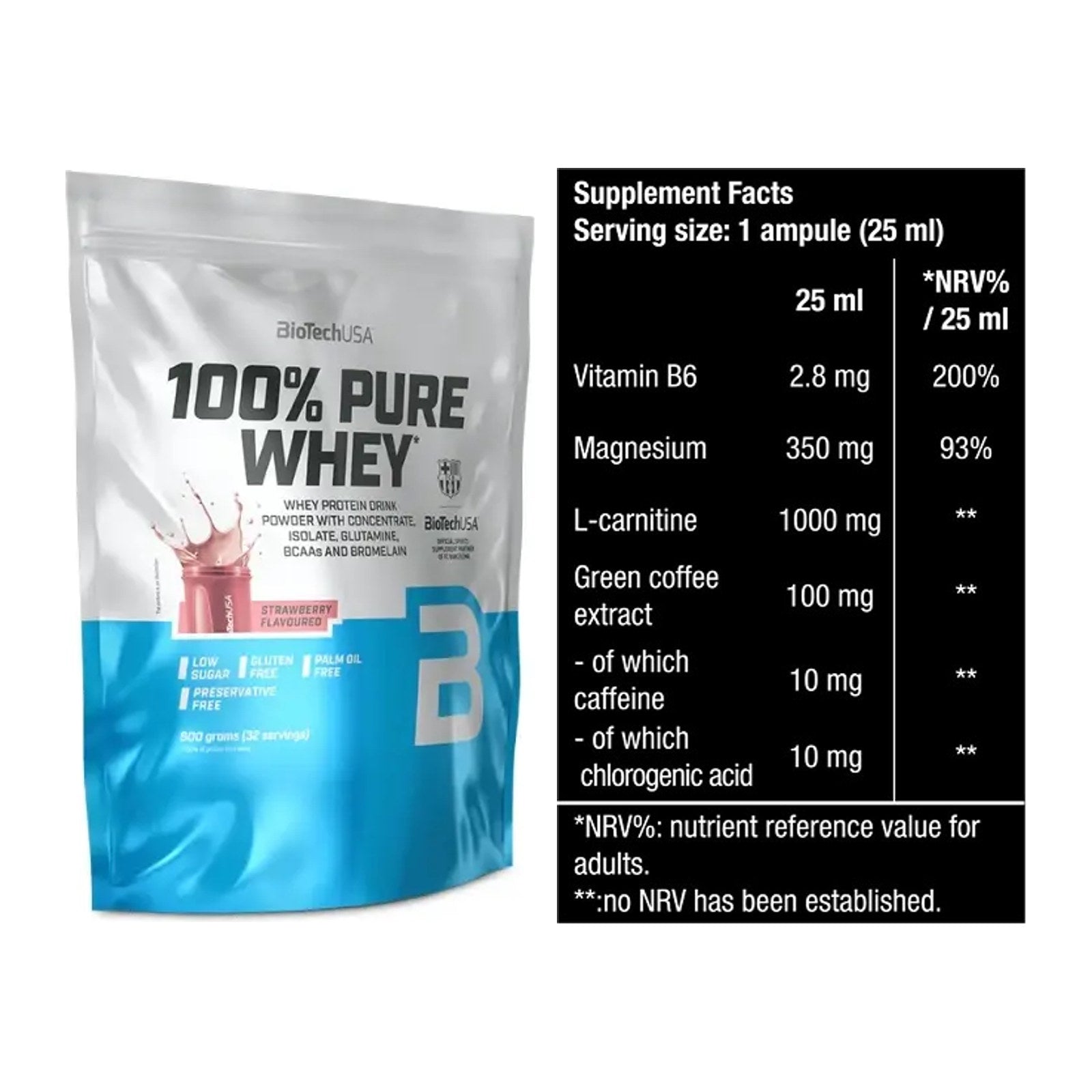 Basis-Set: BioTech 100% Pure Whey + BioTech Magna Shot – alle enthaltenen Artikel