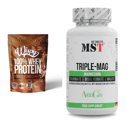Basis-Set: Wispy Whey 100% + MST Tripple Mag – alle enthaltenen Artikel