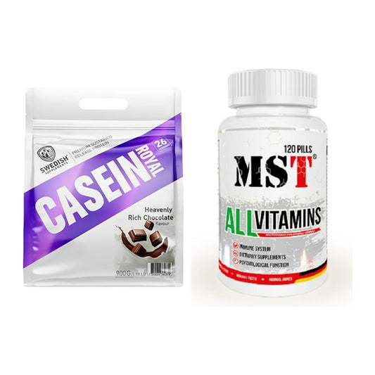 Basis-Set: Swedish Supplements Casein + MST All Vitamins 120 Tabl. – alle enthaltenen Artikel