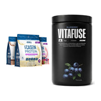 Basis-Set: Applied Nutrition 100% Casein + Big Zone Vitafuse