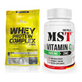 Basis-Set: Olimp Whey Protein Complex + MST Vitamin C 1000 + Zinc – alle enthaltenen Artikel