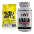 Basis-Set: Olimp Whey Protein Complex + MST Calcium Citrate D3 – alle enthaltenen Artikel