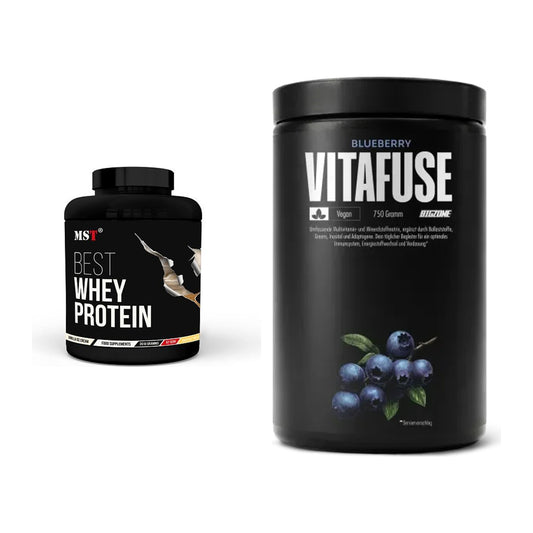 Basis-Set: MST Best Whey Protein + Big Zone Vitafuse – alle enthaltenen Artikel