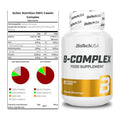 Basis-Set: Scitec Casein Complex + BioTech B Complex 60 Tabl. – alle enthaltenen Artikel