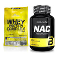 Basis-Set: Olimp Whey Protein Complex 100% + BioTech NAC – alle enthaltenen Artikel