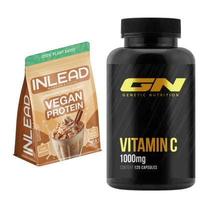 Basis-Set: INLEAD Vegan Protein + GN Vitamin C Health Line – alle enthaltenen Artikel