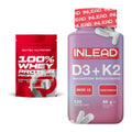 Basis-Set: Scitec 100% Whey Protein + INLEAD Vitamin D3 + K2 – alle enthaltenen Artikel