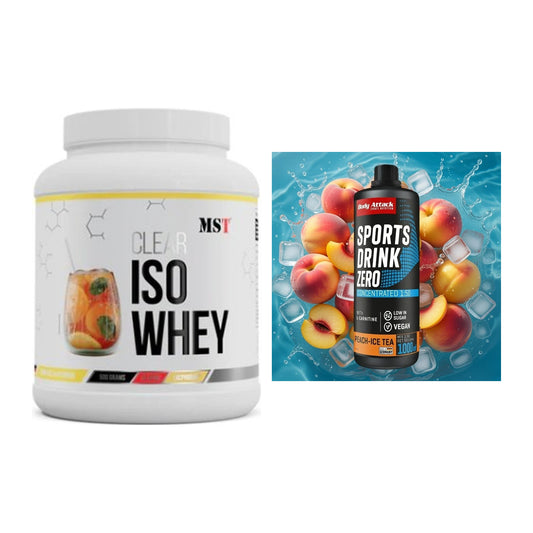Basis-Set: MST Iso Clear + Body Attack Sports Drink Zero – alle enthaltenen Artikel