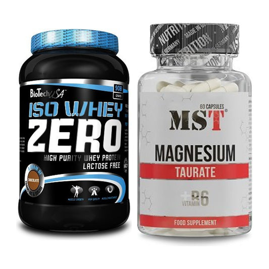 Basis-Set: BioTech Iso Whey Zero + MST Magnesium Taurat – alle enthaltenen Artikel