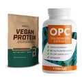 Basis-Set: BioTech Vegan Protein + ProFuel OPC Traubenkernextrakt – alle enthaltenen Artikel