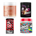 Booster-Probierset: RAW Nutrition + Peak No Jokes + 2 weitere – alle enthaltenen Artikel