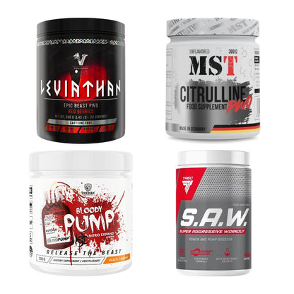 Booster-Probierset: Viking Power + MST Citrulline + 2 weitere – alle enthaltenen Artikel