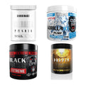 Booster-Probierset: GODSRAGE Valhalla + Activlab Black + 2 weitere – alle enthaltenen Artikel