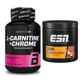 Cardio-Duo: BioTech L-Carnitine + Chrome + ESN Crank Booster – alle enthaltenen Artikel