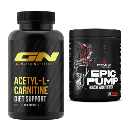 Cardio-Duo: GN Acetyl L-Carnitin + Peak EPIC Pump – alle enthaltenen Artikel