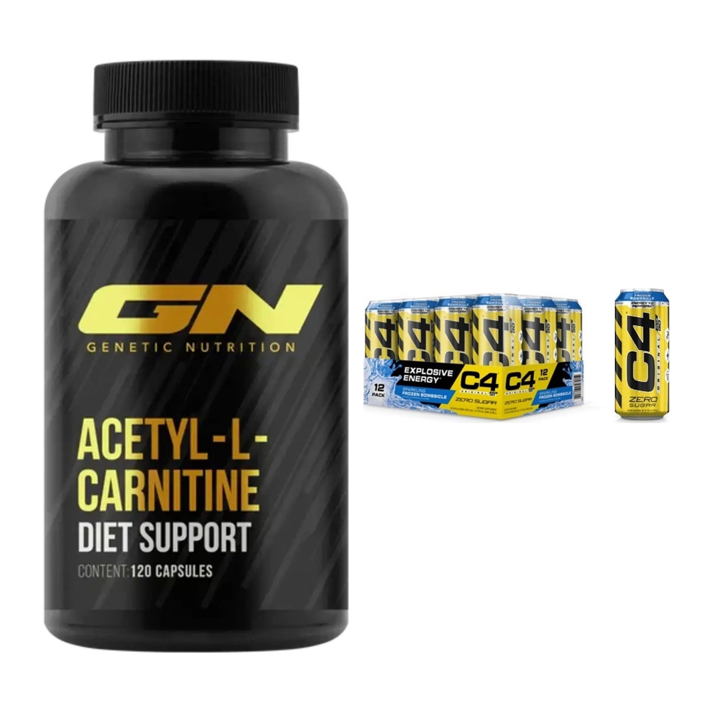 Cardio-Duo: GN Acetyl L-Carnitin + Cellucor C4 Energy – alle enthaltenen Artikel