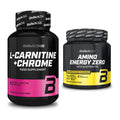 Cardio-Duo: BioTech L-Carnitine + Chrome + BioTech Amino Energy Zero – alle enthaltenen Artikel