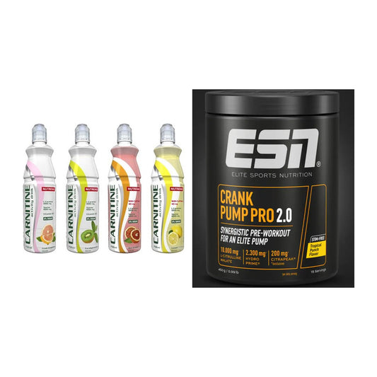 Cardio-Duo: Nutrend Activity + ESN Crank Pump Pro 2.0 – alle enthaltenen Artikel