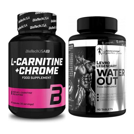 Cardio-Duo: BioTech L-Carnitine + Kevin Levrone LevroLegendar – alle enthaltenen Artikel