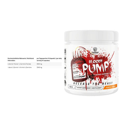 Cardio-Duo: INLEAD L-Carnitine Tartrate + Swedish Supplements Bloody – alle enthaltenen Artikel