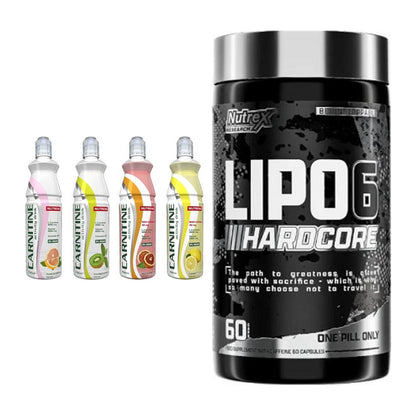 Cardio-Duo: Nutrend Activity + Nutrex Lipo 6 Hardcore – alle enthaltenen Artikel