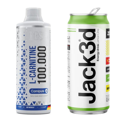 Cardio-Duo: MST L-Carnitine Carnipure + USP Labs Jack3d Energy – alle enthaltenen Artikel