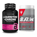 Cardio-Duo: BioTech L-Carnitine + Chrome + Trec Nutrition SAW Booster – alle enthaltenen Artikel
