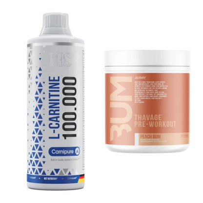 Cardio-Duo: MST L-Carnitine Carnipure + RAW Nutrition CBUM Thavage – alle enthaltenen Artikel